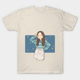 Cheerful Girl T-Shirt